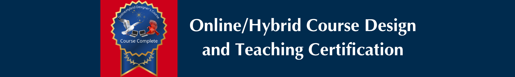 Online/Hybrid Course Design and Teaching Certification